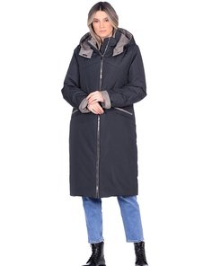 Куртка женская Maritta 24-3009-10 черная 40 EU