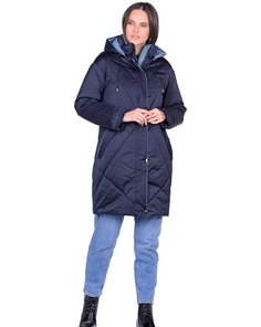 Куртка женская Maritta 24-3016-50 синяя 52 EU
