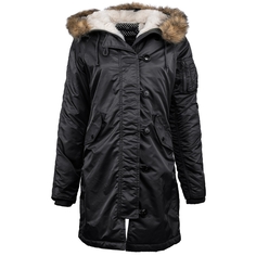 Куртка женская Alpha Industries Elyse Black черная L