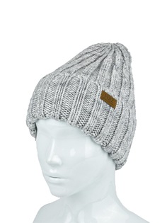Шапка бини женская Ferz 42147V светло-серая р.56-58