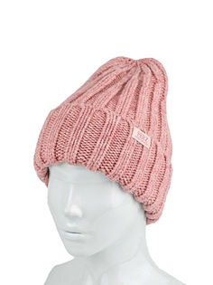 Шапка бини женская Ferz 42147V серо-розовая р.56-58