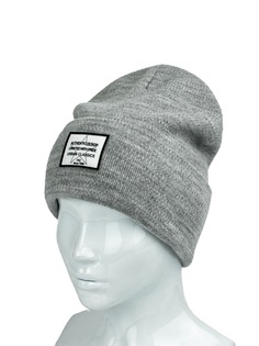 Шапка бини женская Ferz 42402B светло-серая р.56-58