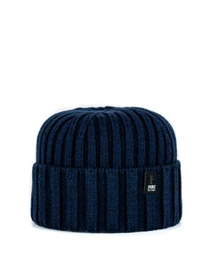 Шапка бини мужская Ferz 51969B тёмно-синяя р.56-58
