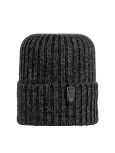 Шапка бини унисекс Ferz 51925V тёмно-серая р.56-58