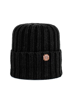 Шапка бини мужская Ferz 51897V чёрная р.56-58