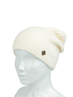 Шапка бини женская Ferz 42412LL белая р.56-58