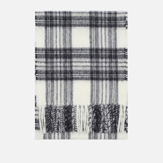 Шарф мужской NORSE PROJECTS Moon Checked Lambswool серый, 174x25 см