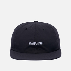 Бейсболка мужская MAHARISHI Japanese Nylon Miltype Embroidery чёрная, one size