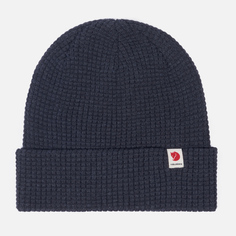 Шапка мужская Fjallraven Logo Tab серая, one size