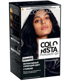 Краска LOreal Paris Colorista Permanent Gel для волос черный 204 г