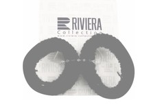 Резинки для волос Riviera Махрушки черная 2 шт