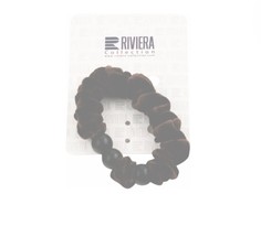Резинка для волос Riviera Бархатная коричневая
