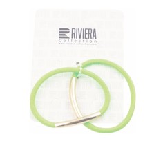 Резинки для волос Riviera Жгутики зеленая 2 шт