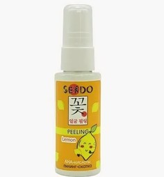Пилинг-скатка для лица Sendo Lemon c AHA-кислотами 50 мл