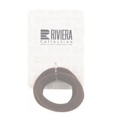 Резинки для волос Riviera Гладкая 4 см в ассортименте 2 шт