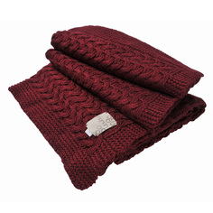 Плед Hamam ESTIVA KNITTED, 130x180 см, бордовый