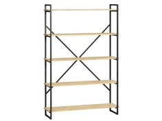 Стеллаж Loftyhome Бервин 120 натуральный