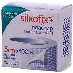 Лейкопластырь медицинский фиксирующий на тканевой основе Fixplast 3x500 см