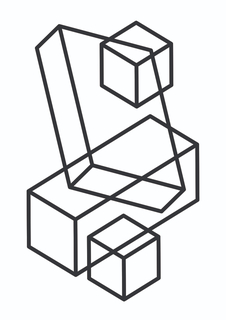 Большой постер на стену "Geometry Figures" 50х70 см без рамы