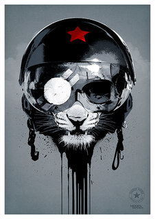 Большой постер на стену "Eye of the Tiger" 60х90 см без рамы Wonderwall