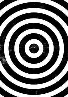 Большой постер на стену "Circles" 50х70 см без рамы Motivate Me Posters