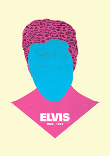 Большой кино постер к фильму на стену "Elvis" 40х50 см без рамы Matt Needle