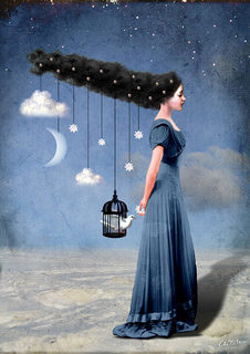 Большой постер на стену "Liberty" 60х90 см без рамы Catrin Welz Stein