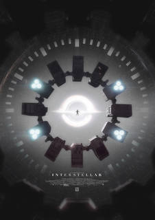 Большой кино постер к фильму на стену "Interstellar" 40х50 см без рамы Юрий Шведов