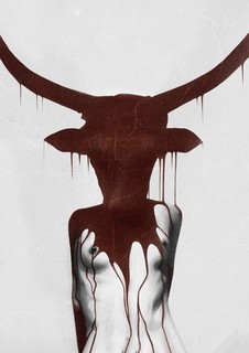 Большой постер на стену "Taurus" 40х50 см без рамы Ruben Ireland