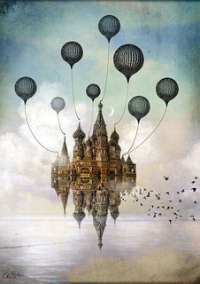 Большой постер на стену "Morgenland" 60х90 см без рамы Catrin Welz Stein