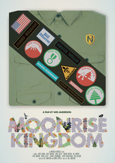 Большой кино постер к фильму на стену "Moonrise Kngdom" 40х50 см без рамы Matt Needle