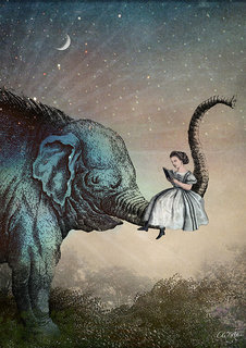 Большой постер на стену "Good night story" 60х90 см без рамы Catrin Welz Stein