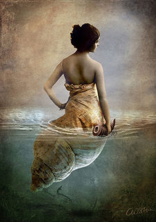 Большой постер на стену "Sirene" 60х90 см без рамы Catrin Welz Stein