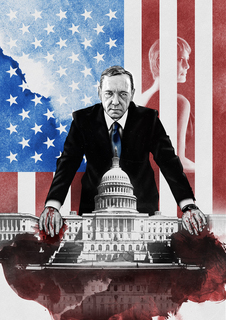 Большой кино постер к фильму на стену "House of Cards" 40х50 см без рамы Charlie Bearman