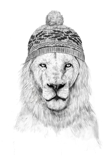 Большой постер на стену "Winter Is Coming" 60х90 см без рамы Balazs Solti