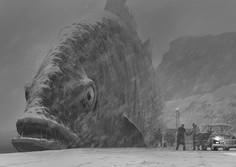 Большой постер на стену "White Sea" 40х50 см без рамы Алексей Андреев