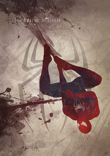 Большой кино постер к фильму на стену "Spiderman" 40х50 см без рамы Anthony Genuardi