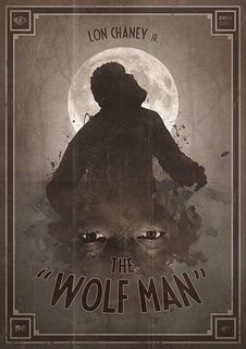 Большой кино постер к фильму на стену "Wolf Man" 60х90 см без рамы Anthony Genuardi