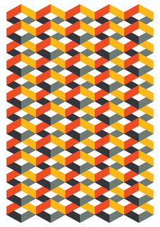 Большой постер на стену "Pattern Color" 50х70 см без рамы Motivate Me Posters