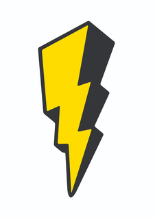 Большой постер на стену "Flash" 60х90 см без рамы Motivate Me Posters