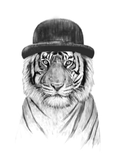 Большой постер на стену "Welcome To The Jungle" 60х90 см без рамы Balazs Solti
