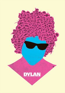 Большой кино постер к фильму на стену "Dylan" 60х90 см без рамы Matt Needle