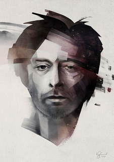 Большой постер на стену "Thom Yorke (Том Йорк)" 50х70 см без рамы Лёша Курбатов