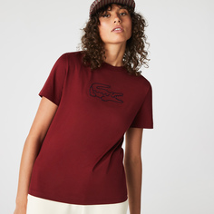 Хлопковая футболка Lacoste