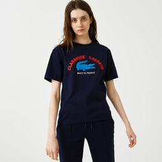 Хлопковая футболка Lacoste