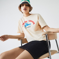 Хлопковая футболка Lacoste