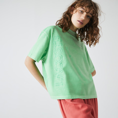 Хлопковая футболка Lacoste