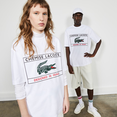 Хлопковая футболка Lacoste Fashion