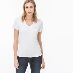 Хлопковая футболка Lacoste