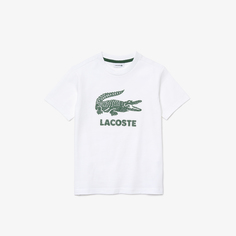 Хлопковая футболка Lacoste